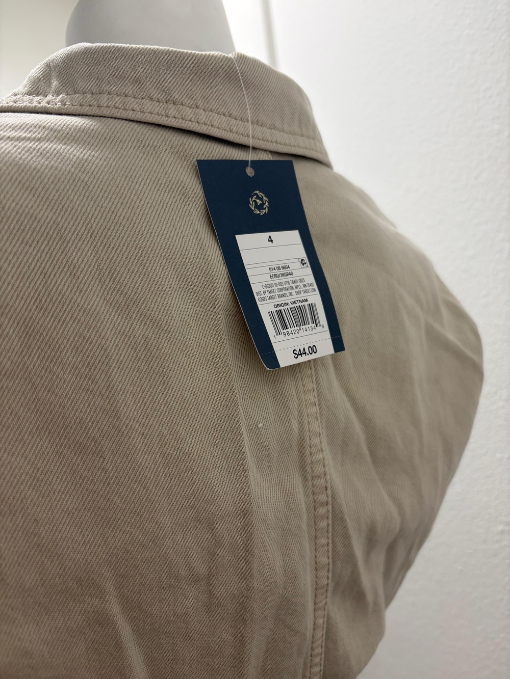 Universal Thread Tan Utility Jacket with Button Tag - Picture 5 of 5